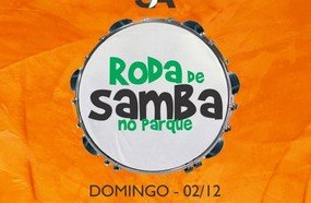 Roda de Samba no Parque acontece no próximo domingo