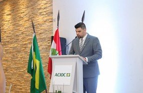 Angelo Junior Radavelli assume a presidência da ACIOC